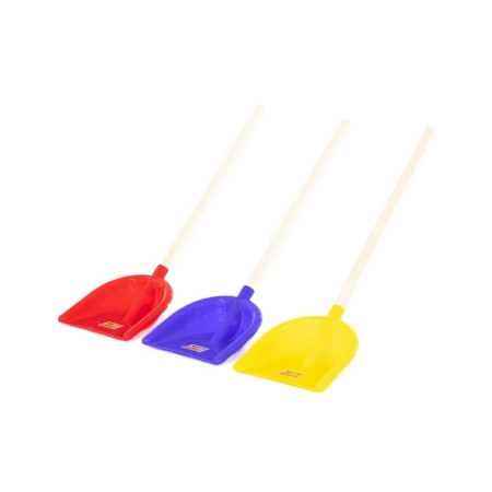 Jucarii de Exterior - Lopata plastic cu maner din lemn - Polesie
