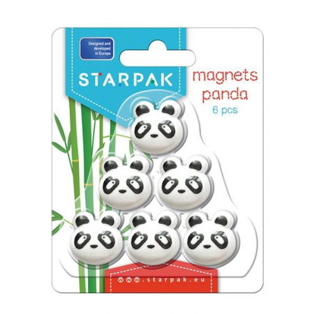 Reduceri - Magneti Panda, 6 buc/set - STARPAK