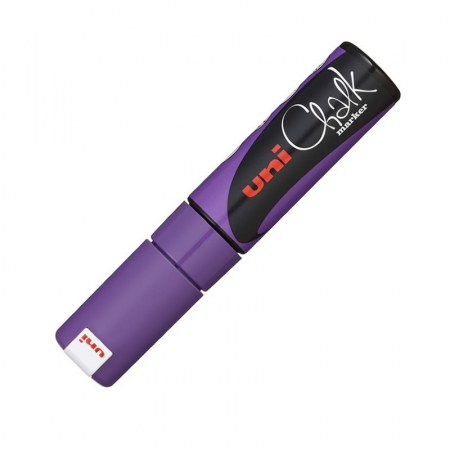 Reduceri - Marker creta lichida UNI Chalk, 8mm, VIOLET