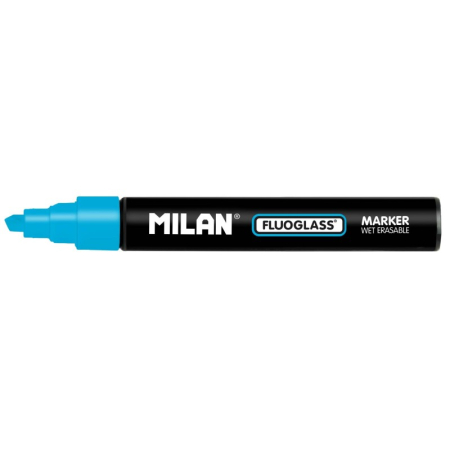 Instrumente de scris și corectură - Marker pentru sticla Fluoglass Milan Albastru