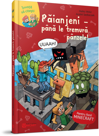Colecții populare copii - MINECRAFT - PAIANJENII- PANA LE TREMURA PANZELE - Editura Unicart