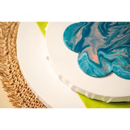 Panza pictura pe carton Model floare Set 5, Daco [1]