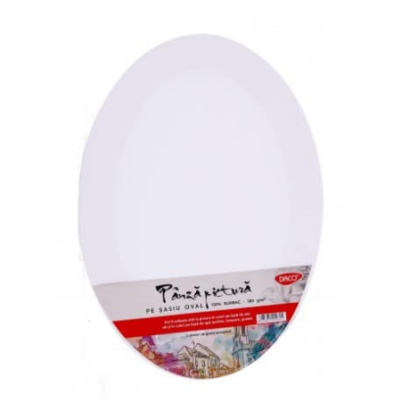 Panze pictura - Panza pictura pe sasiu oval 46X65CM