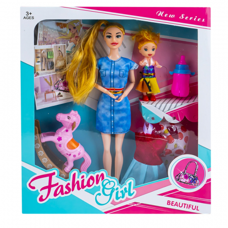 Papusa Cu Accesorii si Papusica [1]