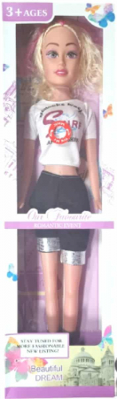 Reduceri - Papusa Muzicala  75cm pantaloni Negri