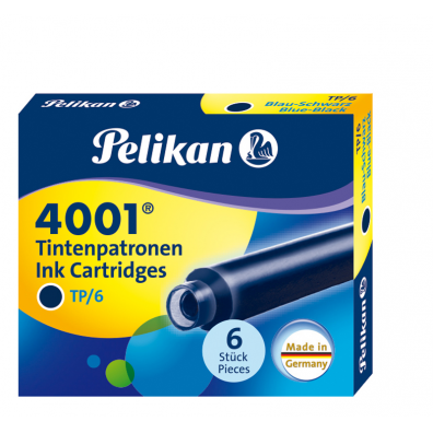 Instrumente de scris și corectură - Patroane Mici, Cerneala 4001, set/6, Albastru Inchis