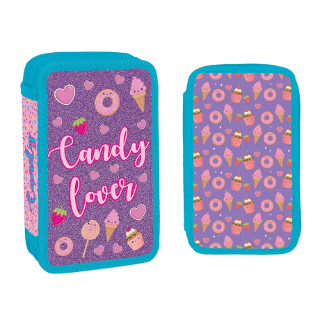 Penare echipate - Penar echipat, 2 fermoare, 29 piese, CANDY LOVER