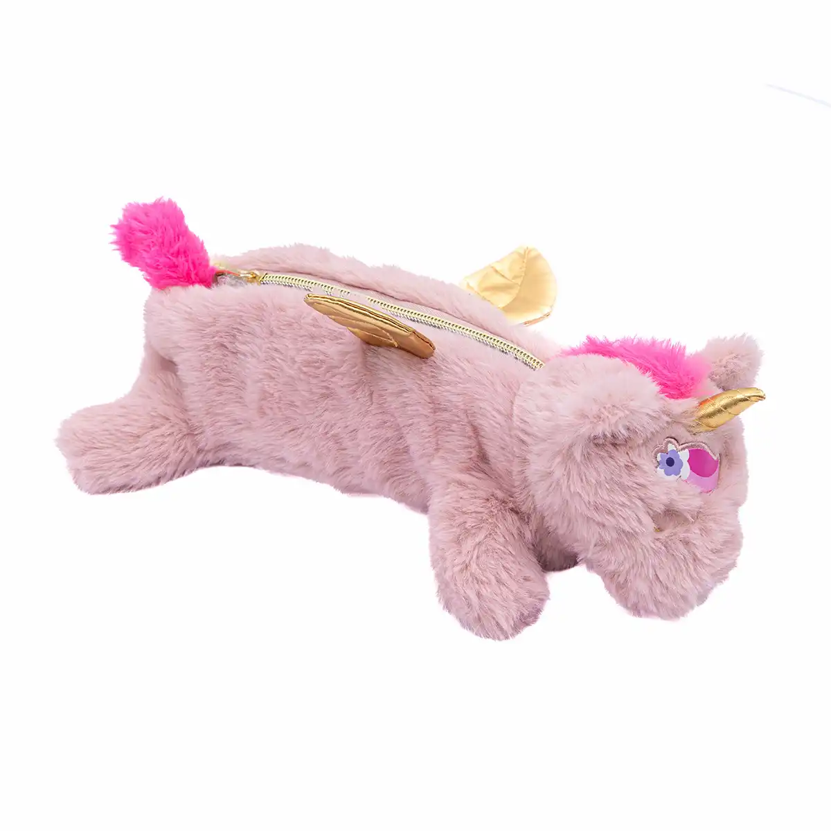 Reduceri - Penar pufos Astra, 1 compartiment, Unicorn