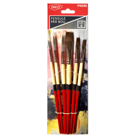 Pensule set 6 par bovina