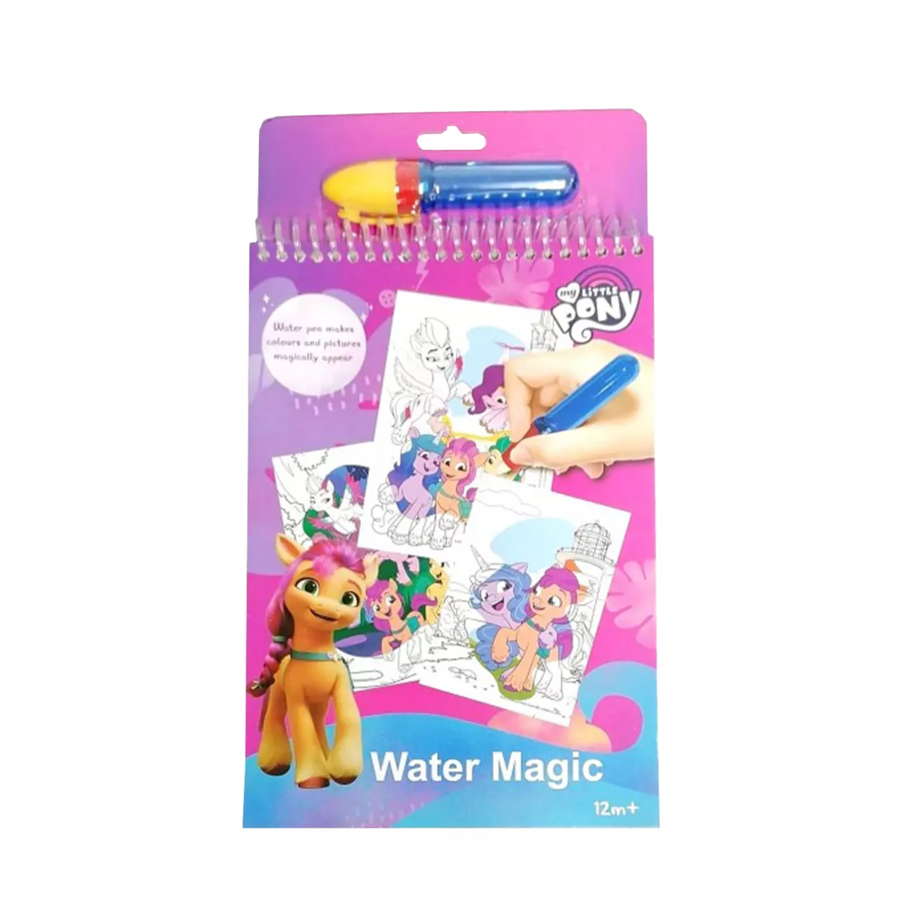 Coloreaza, picteaza si modeleaza - Picteaza cu apa - My litlle Pony