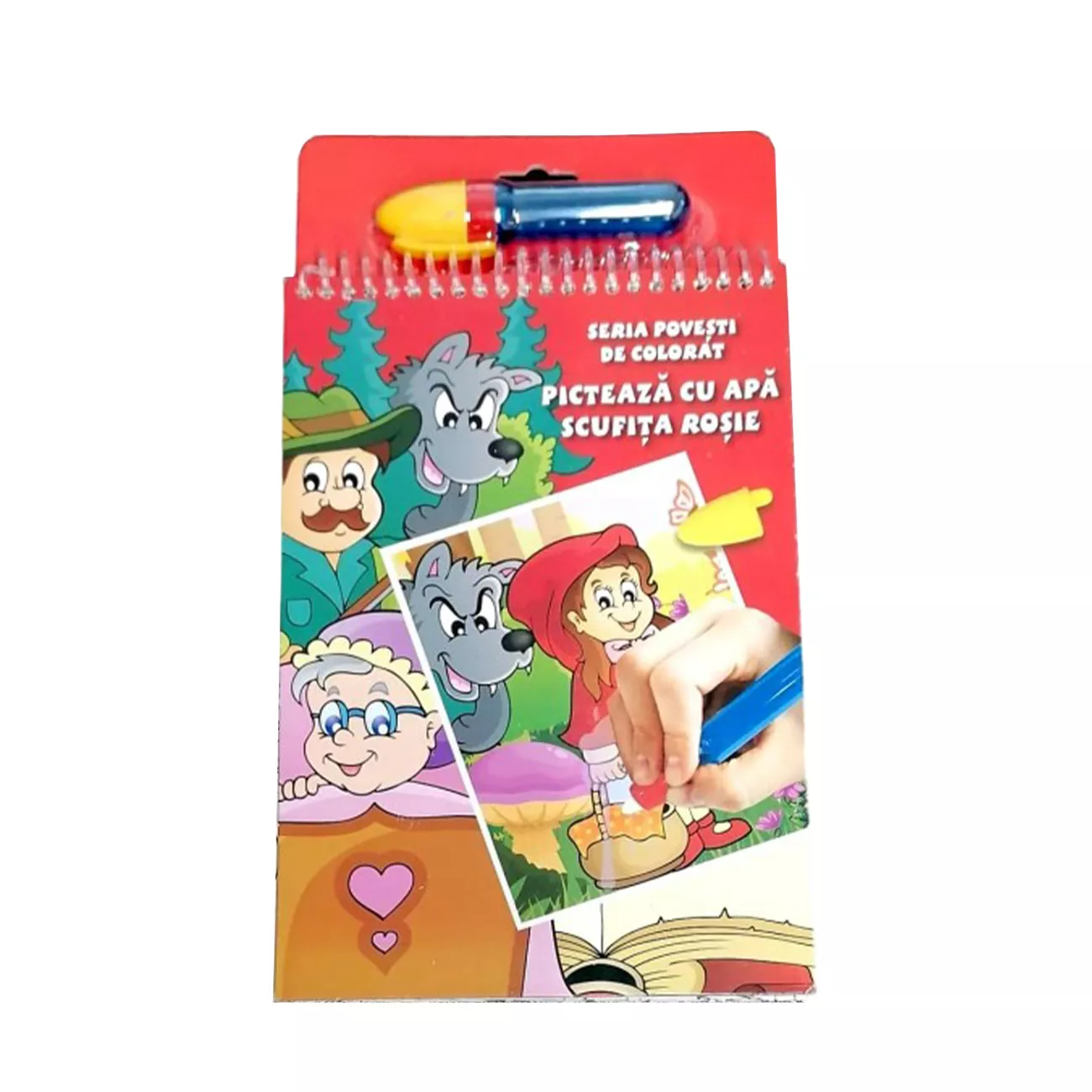 Reduceri - Picteaza cu apa - Scufita Rosie