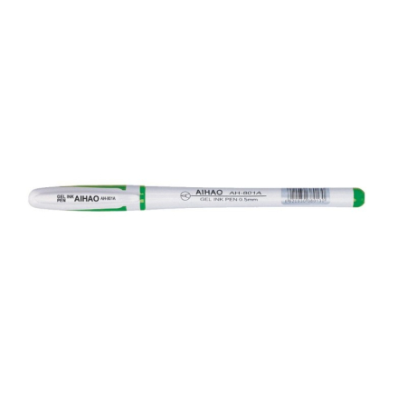 Pixuri cu gel - Pix AIHAO cu gel Verde