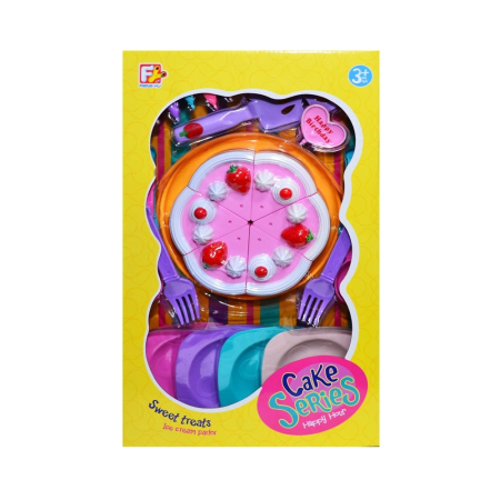 Jocuri și jucării - Play set tort, 23 piese/cutie