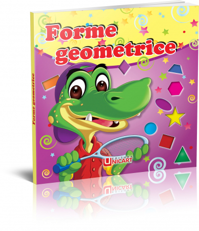 Cărți educative - PLIANT - FORME GEOMETRICE, 12 pagini