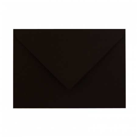 Plicuri - Plic color c6 gumat, set/25 negru