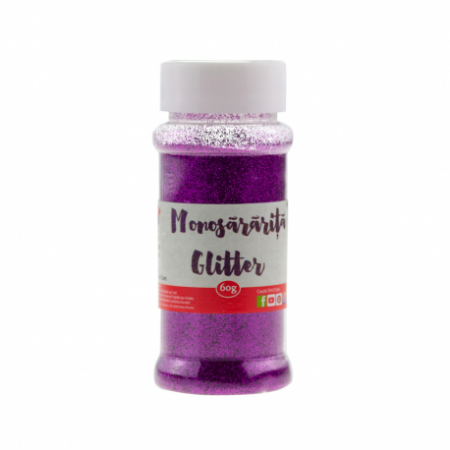 Reduceri - Pudra Glitter Monosararita 60g DACO Mov