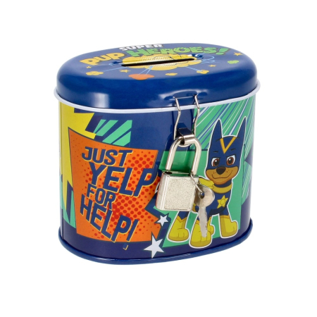 Reduceri - Pusculita metal ovala Paw Patrol - STARPAK