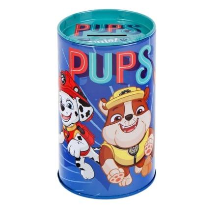 Jocuri și jucării - Pusculita metal rotunda Paw Patrol - STARPAK