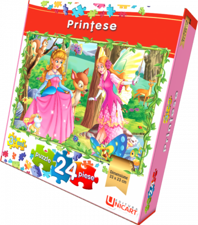 Puzzle - Puzzle 24 piese - Printese 33x23 cm