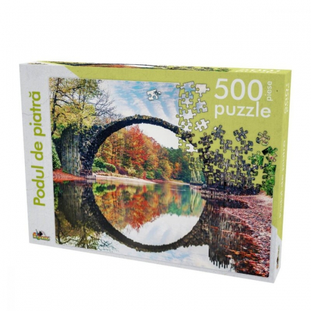 Reduceri - Puzzle 500 piese Podul de piatra