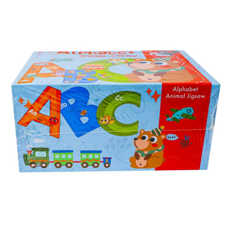 Jocuri și jucării - Puzzle Din Lemn, Alfabet