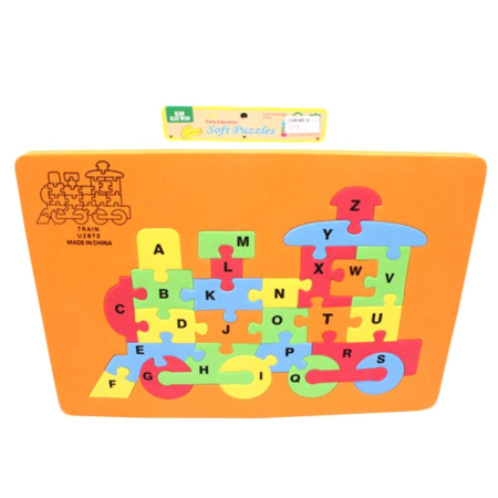 Jocuri și jucării - Puzzle EVA, Incastru, Trenulet