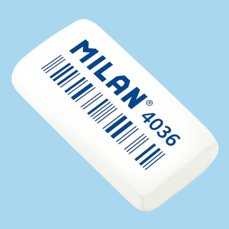 Rechizite școlare - Radiera Milan 4036