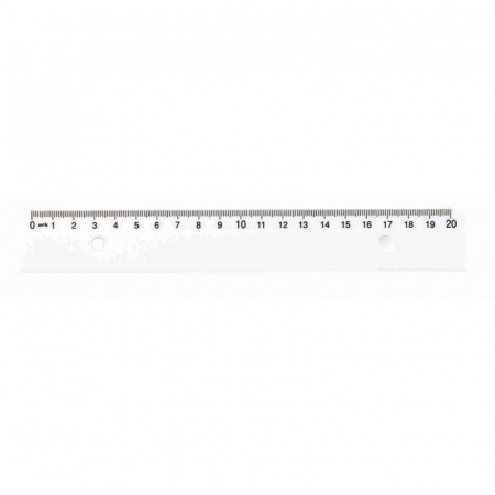 Rigle, șabloane și teuri - Rigla/Liniar 20 cm ARK 600