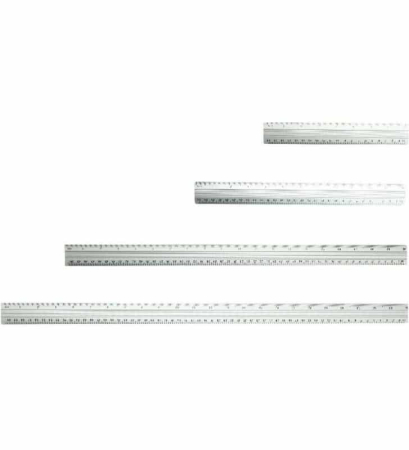 Rigle, șabloane și teuri - Rigla/Liniar aluminiu 100cm