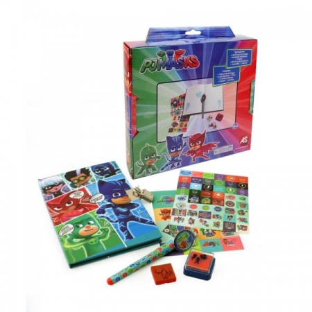Reduceri - Set Agenda Eroi in Pijamale, PJ MASKS
