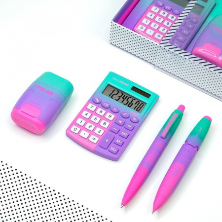 Set cadou calculator Sunset roz Milan [2]