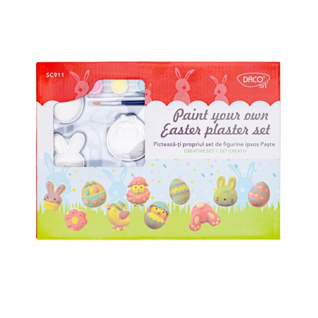 Reduceri - Set creativ Picteaza figurine ipsos, SC911, DACO