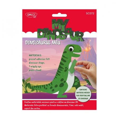 Seturi Creative & DIY - Set creativ - SC072 Dinozaurul meu Daco