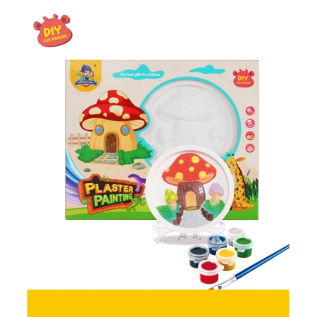 Jocuri și jucării - Set de pictura Plaster Painting cu 6 culori