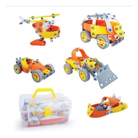 Set Pentru Construit Masini, 148 Piese [1]