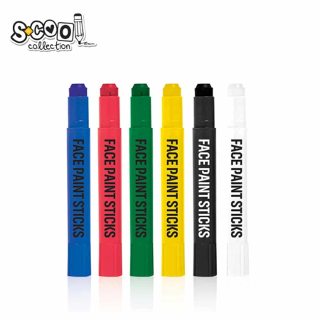 Set Pentru Pictat Pe Fata, 6 culori/cutie - S-COOL [1]