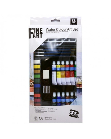 Reduceri - Set pictura acuarele 31 piese