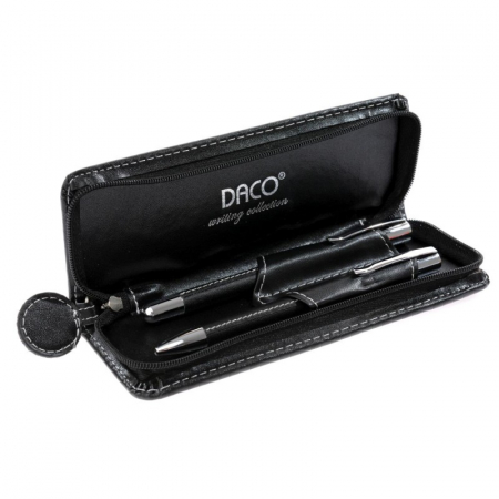 Produse Noi - SET Pix si Stilou metalic Negru DACO SE229N