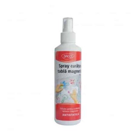 Table whiteboard, flipchart și panouri de plută - Spray curatare tabla magnetica 250ml DACO