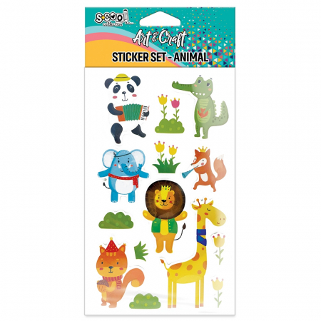Reduceri - Stickere 3D - Animale S-Cool