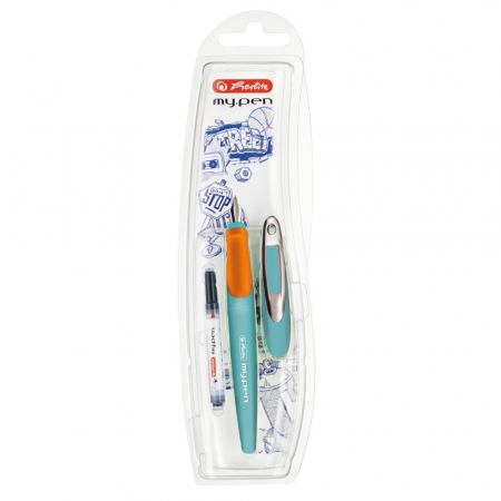 Stilou My.Pen penita M turcoaz/orange [1]