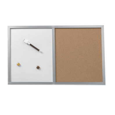 Table whiteboard, flipchart și panouri de plută - Tabla Magnetica cu Panou Pluta, Magneti si Marker