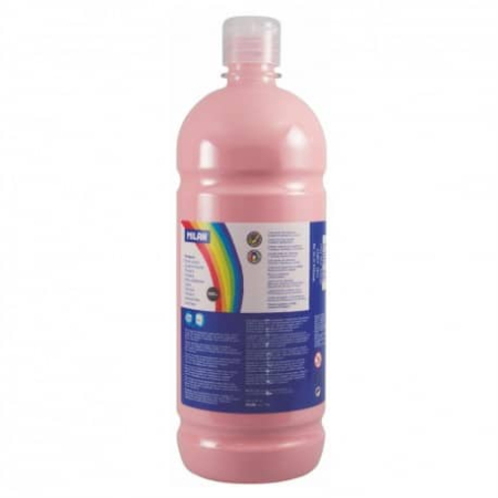 Culori Tempera - Tempera 1000 ml Milan, Roz Deschis