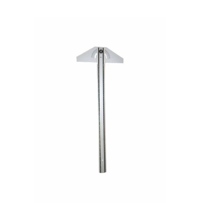 Rigle, șabloane și teuri - Teu Office Cover, aluminiu, cap mobil, 100cm