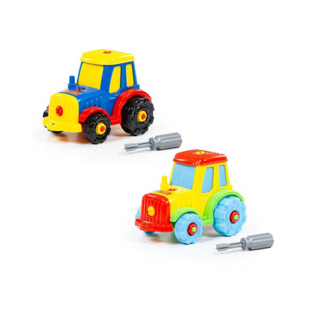 Seturi de construcție - Tractor Demontabil, 25,5x11,5x20,5 cm
