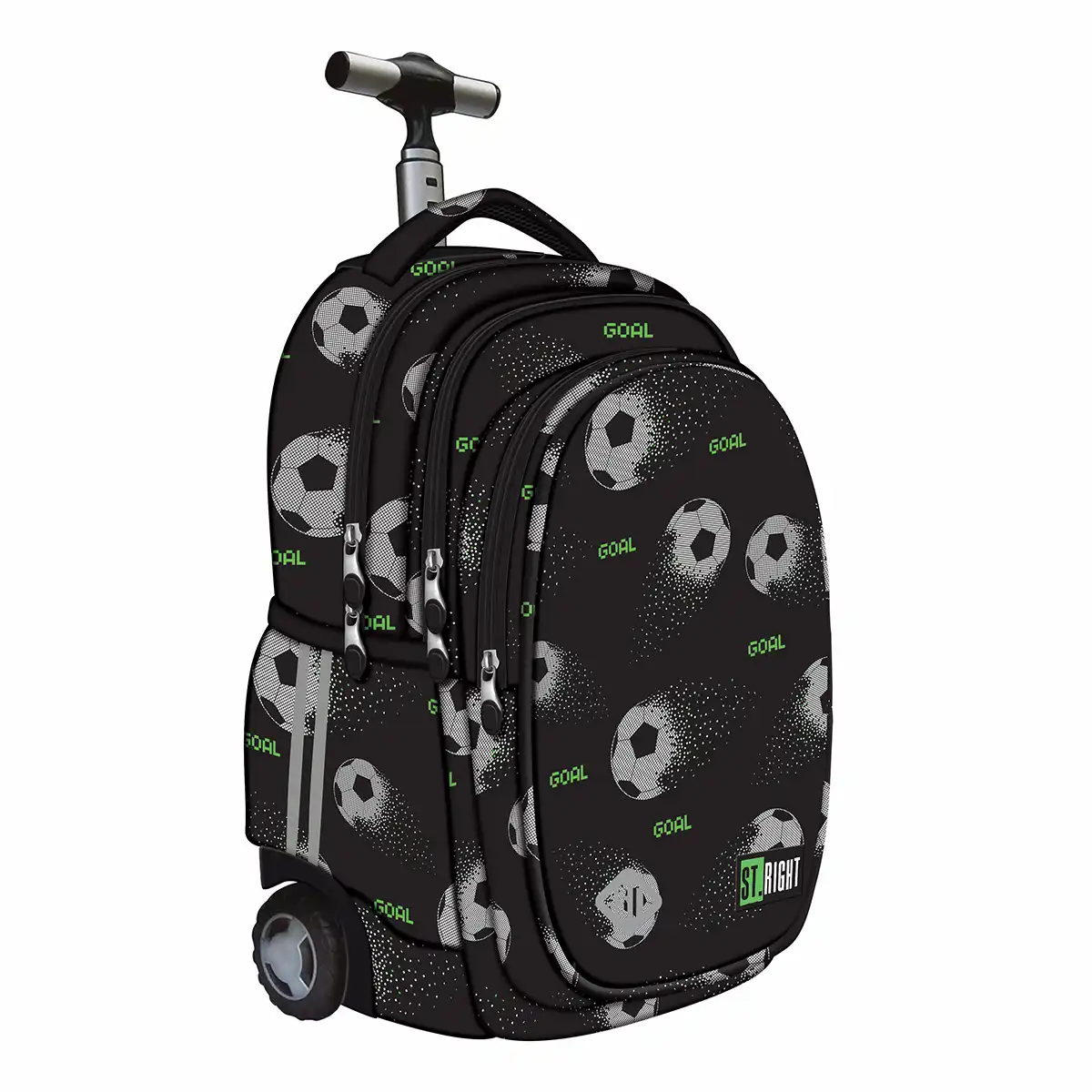 Produse Noi - Troller Majewski ST Right,Pixel Balls, 4 compartimente, 44x32x25 cm