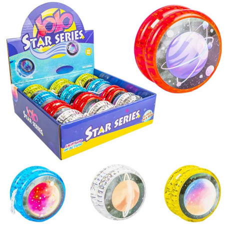 Jocuri și jucării fete - Yoyo Planete cu lumina
