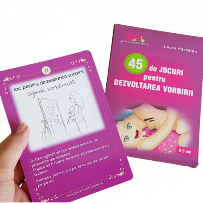 45 de jocuri pentru dezvoltarea vorbirii, autor Laura Hardalau [3]