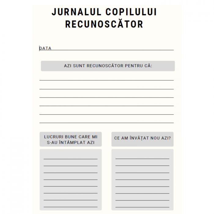 Jurnalul copilului recunoscator [2]