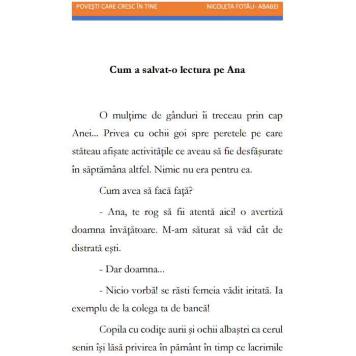 Povesti care cresc in tine, autor Nicoleta Fotau-Ababei [4]